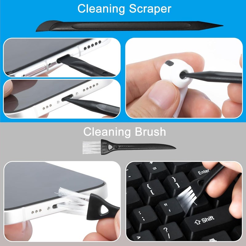 walrfid 3 Pack Screen Cleaner, Car Screen Cleaner Spray and Wipe, Computer Laptop Cleaning Kit for Electronic iPad, iPhone, Cellphone, Monitor, MacBook, Car Display, Tablet, TV Flat Screens, Black - Image 3